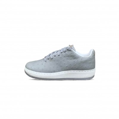 NIKE AIR FORCE 1 LOW SUPREME SEAMLESS OSTRICH STEALTH 312685-011
